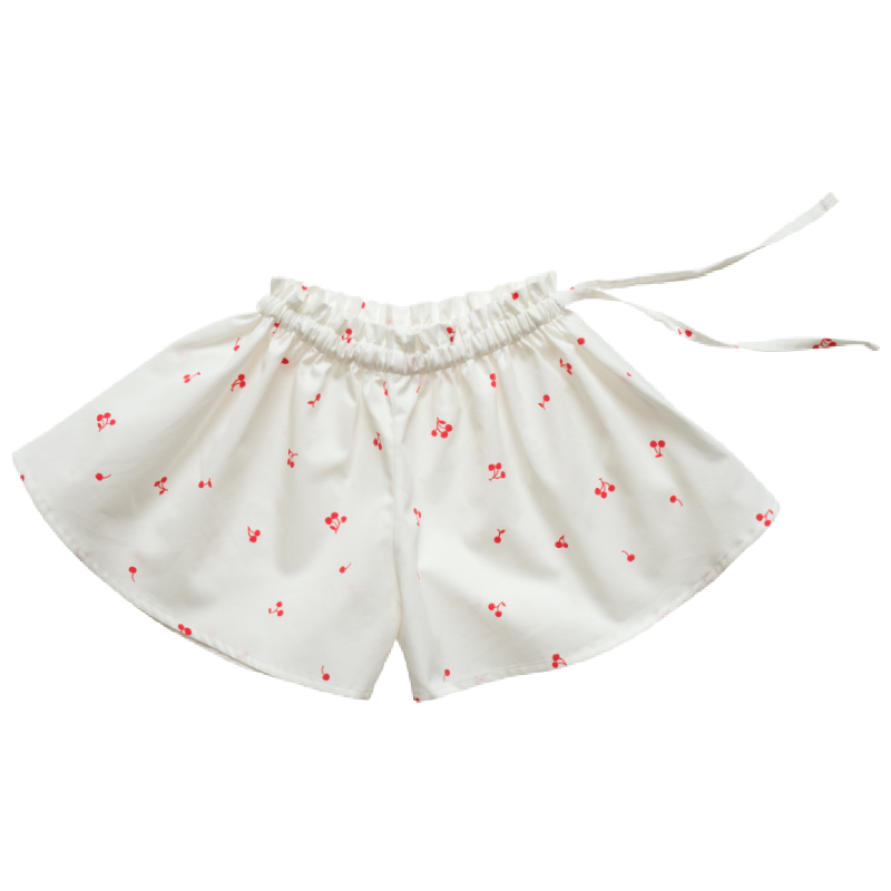 maed for mini impala shorts ivory