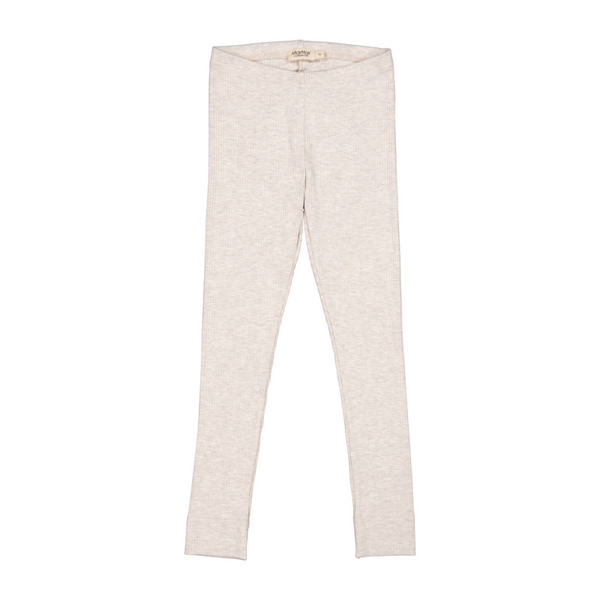 marmar copenhagen leggings beige melange