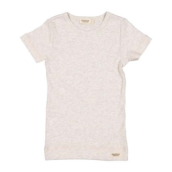 Copy of marmar copenhagen ss tshirt beige melange