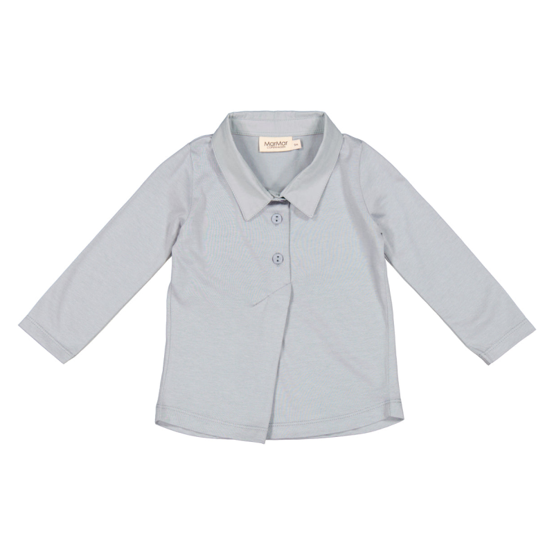 marmar copenhagen teko baby shirt blue stone