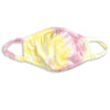 single face mask for children ages 4-10 years, eco-friendly tie dye recycled cotton eco performance fabric, face masks for children at kodomo boston free shipping