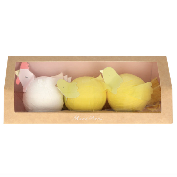 meri meri hen & chicks surprise balls