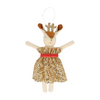 meri meri felt tree decoration mrs reindeer