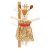 meri meri felt tree decoration mrs reindeer