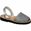 minorquines jean stars sandals