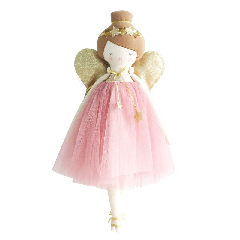 alimrose mia fairy doll blush, soft dolls