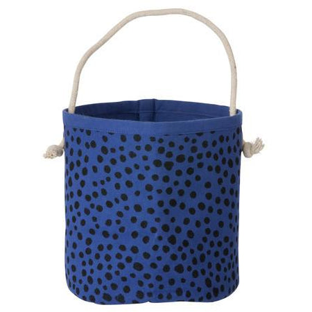 ferm living mini billy basket blue - kodomo boston