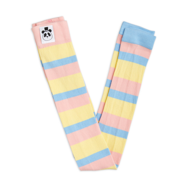 mini rodini pastel stripe tights