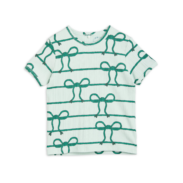 mini rodini rope t-shirt green
