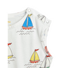 mini rodini sailing boats playsuit white