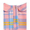 mini rodini check aop ls body pink back detail