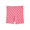 mini rodini polka dot bike shorts pink