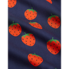 mini rodini strawberries woven shorts blue