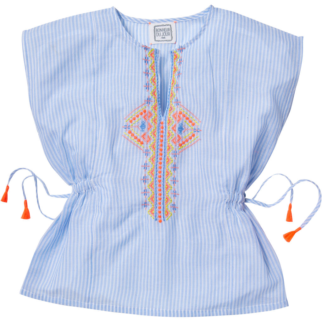 bonheur du jour nayarito striped kaftan - kodomo