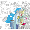 omy coloring poster new york city - kodomo  - children's clothing in boston, omy design & play - bobo choses, atsuyo et akiko, belle enfant, mamma couture, moi, my little cozmo, nico nico