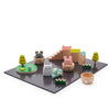 noodoll wooden ricetown playset, kid's sustainable toys