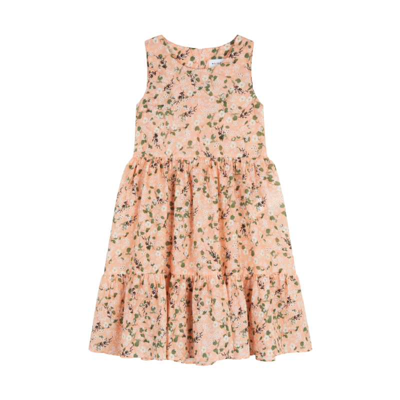 wolf & rita placida dress peach garden