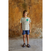 picnik paper boat t-shirt gray