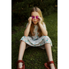 picnik paper boats dress gray