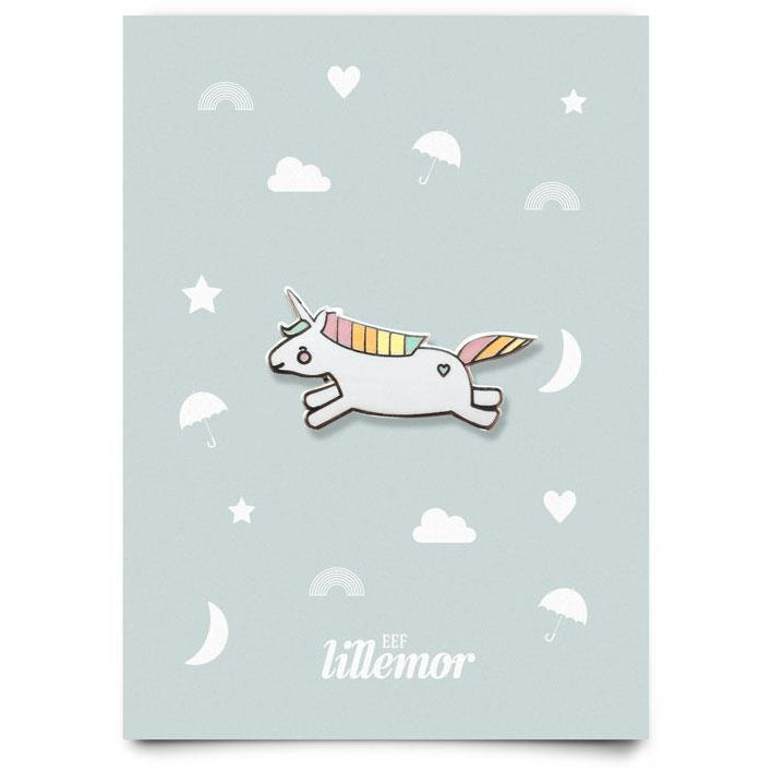 eef lillemor pin adorable hopping unicorn - kodomo boston. free shipping.
