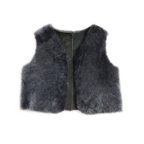 belle enfant shearling gilet - kodomo