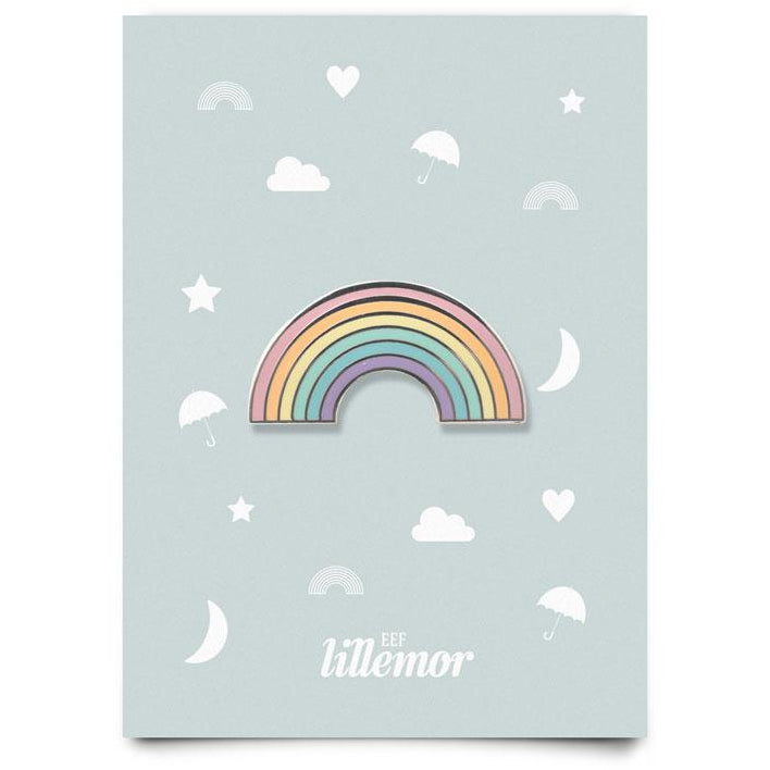 eef lillemor pin rainbow - kodomo boston. free shipping.