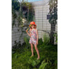 molo savon sun hat neon coral, kid's bucket hats