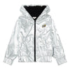 hundred pieces shiny jacket silver. kids jackets and coats at kodomo boston, free shipping