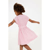 simple kids bali dress pink