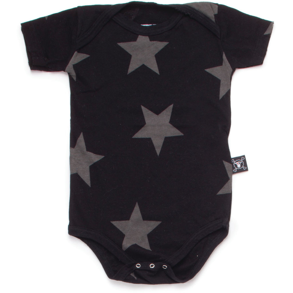 nununu short sleeve star onesie - kodomo