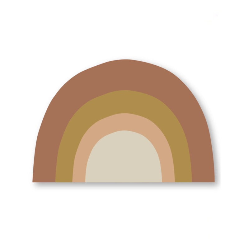 studio loco rainbow placemat, kids tableware