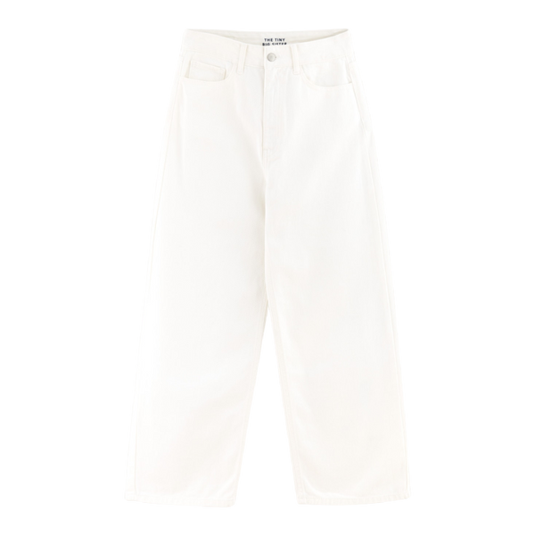 the tiny big sister berta pant off white