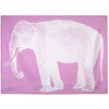 thomas paul elephant baby throw pink