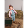 child wearing tia cibani slim fit baby leggings fog