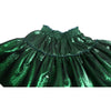 tia cibani antoinette petticoat tutu acacia, girls skirts, shiny metallic green