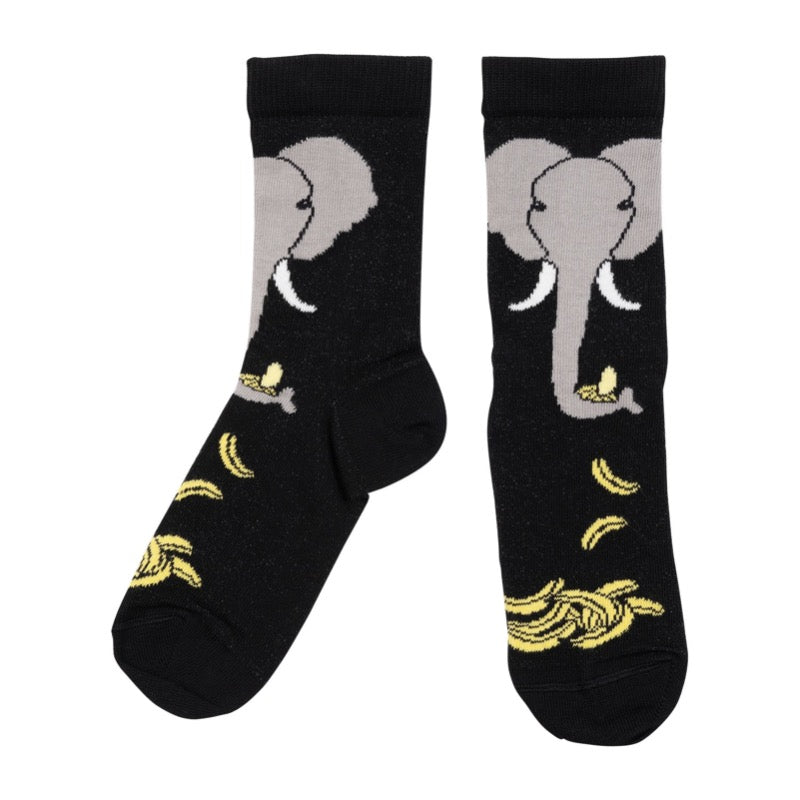 wauw capow by bang bang copenhagen big socks black