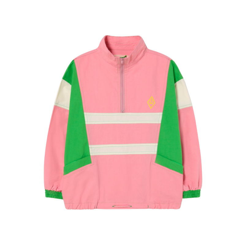 the animals observatory carp kids+ jacket pink