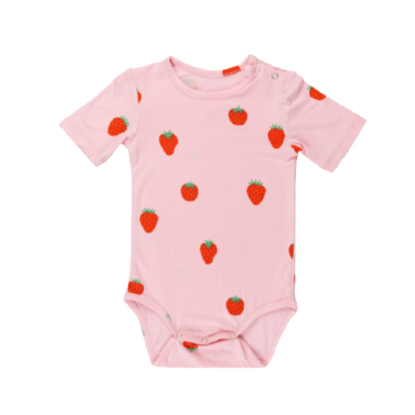 wauw capow fraise onesie strawberry