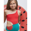 yporque watermelon swimsuit multicolor