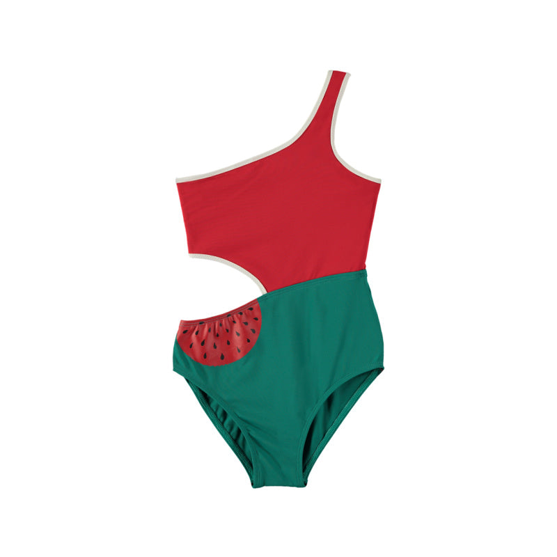 yporque watermelon swimsuit multicolor